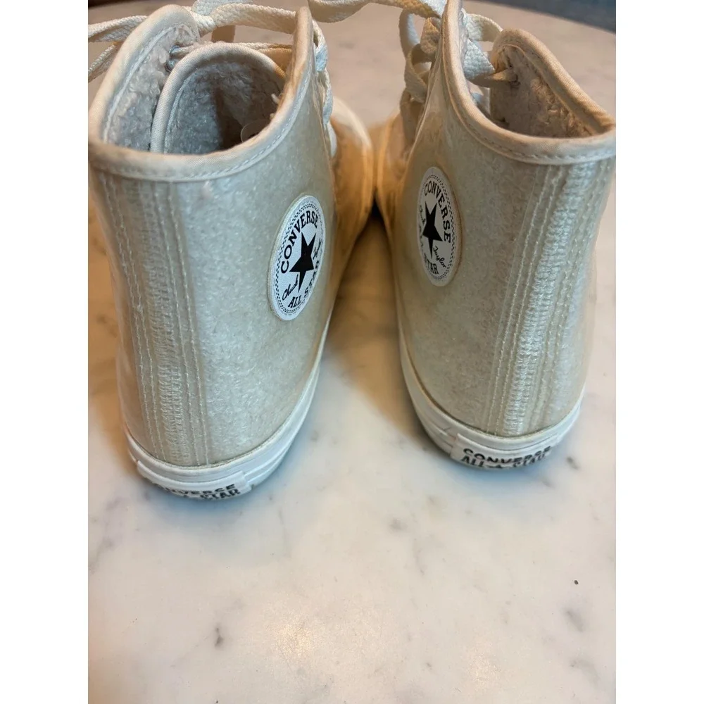 Converse Chuck Taylor Back to School Sherpa Lined Translucent Junior 6
